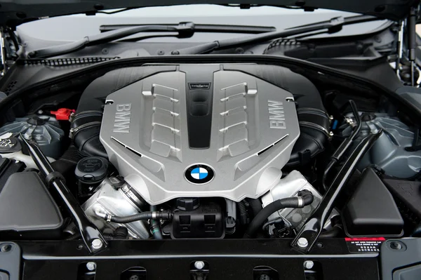 Silnik BMW sportu samochodowego — Zdjęcie stockowe