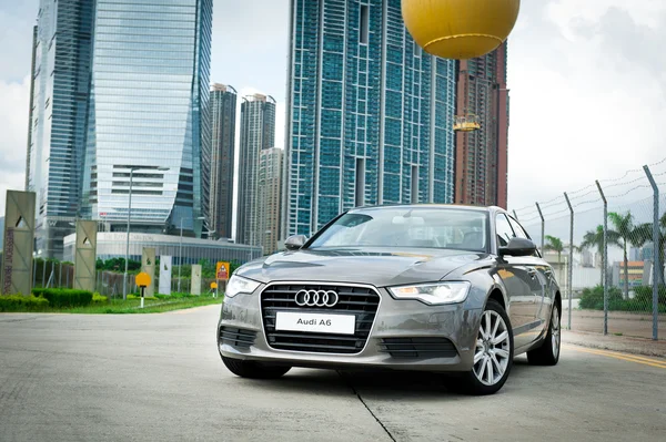 Audi A6 test-drive — Fotografia de Stock