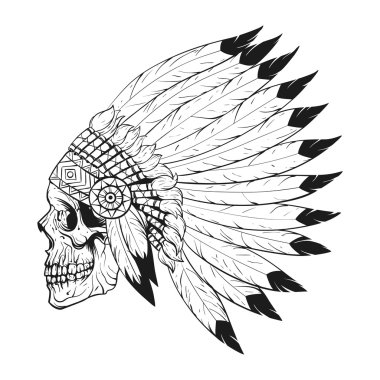 Download Native American Headdress Free Vector Eps Cdr Ai Svg Vector Illustration Graphic Art