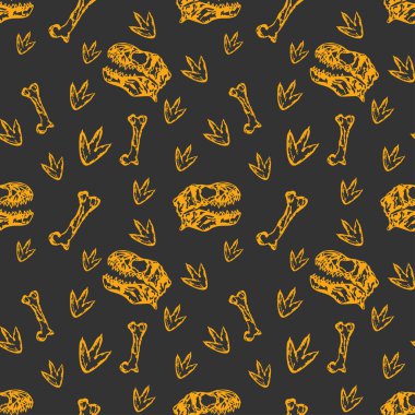 Vektör dinozorlar desen