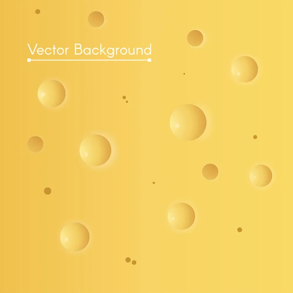 Vector cheese background — Stock Vector