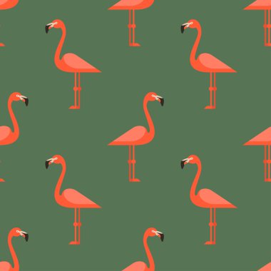 Flamingolar ile Seamless Modeli