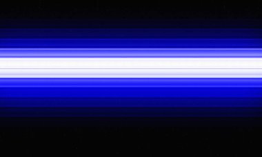 Görüntü Bulanık ve Parlak Çizgilerle Soyut Cam Işık Çizgisi Arkaplanı.