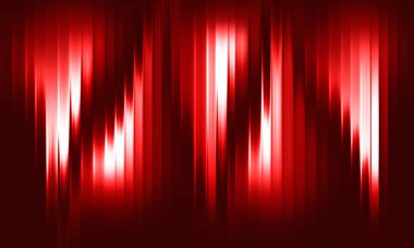 Görüntü Bulanık ve Parlak Çizgilerle Soyut Cam Işık Çizgisi Arkaplanı.