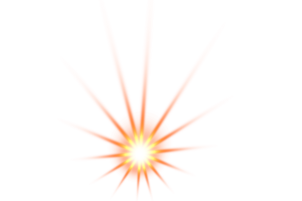 Güneş ışığı etkisi, parlayan güneş ışığı elementi, renkli ışınlar, güneş ışınları png