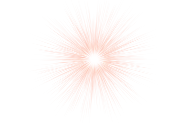 Soyut renkli Işık Patlaması, şeffaf arkaplanda güneş ışığı tasarımı