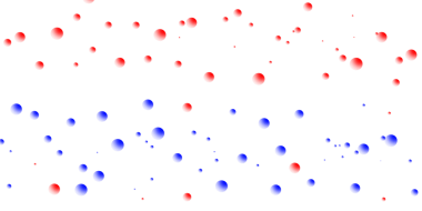 Saydam arkaplanda renkli 3D küreler soyut top.
