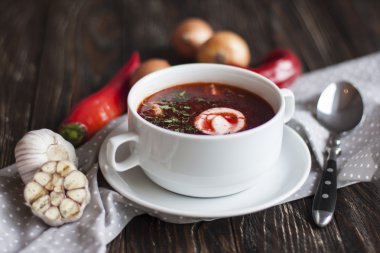 kırmızı pancar çorbası