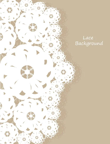 Beyaz bobin dantel vektör doku arka plan için tüm.