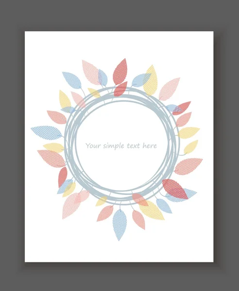 Renkli dantel vektör yaprak arka plan dokusu tüm