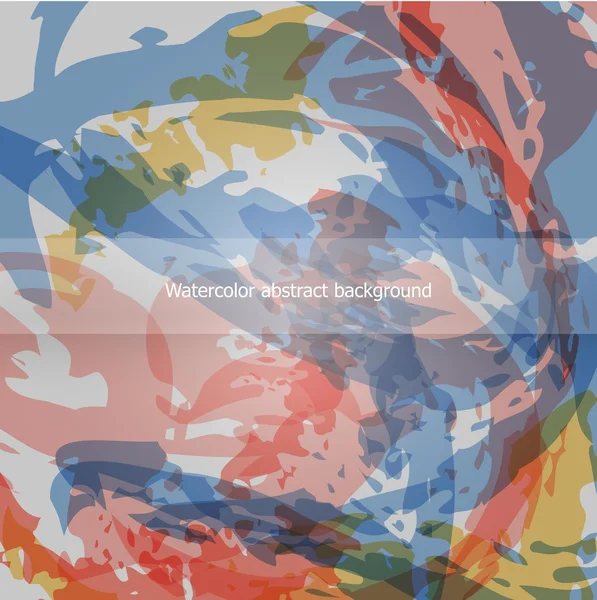 Soyut vektör suluboya arka plan. Renkli şablonu. EPS 10.