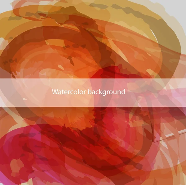 Soyut vektör suluboya arka plan. Renkli şablonu. EPS 10.