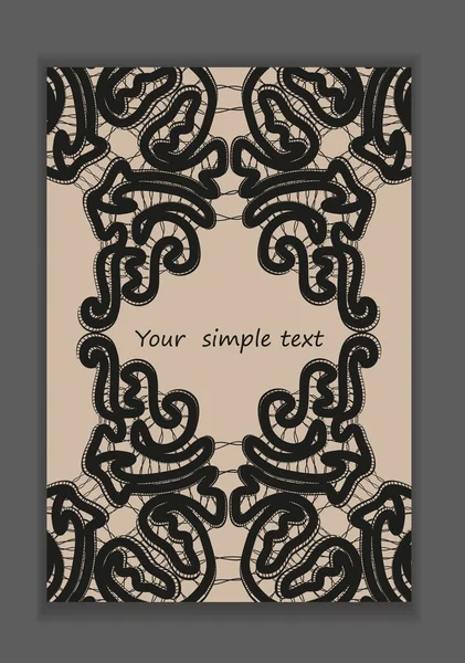 Bobina lace fundo textura vetorial para todos . —  Vetores de Stock