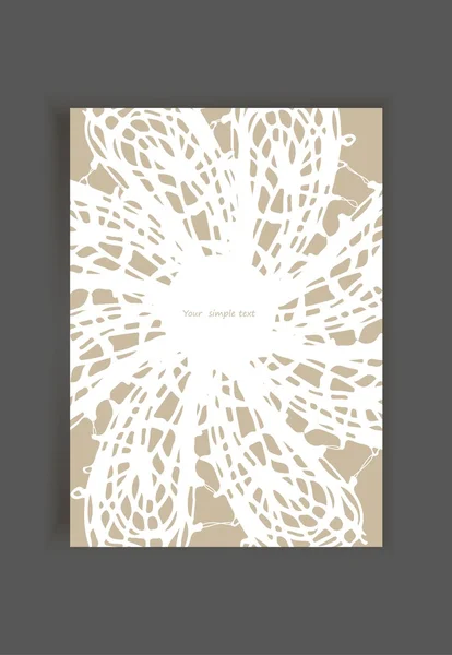 Beyaz bobin dantel vektör doku arka plan için tüm.