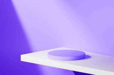 Eşsiz ürün sergisi için yaratıcı bir yükselme platformu.