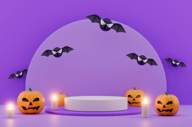 Ürkütücü unsurları olan ürünler için sezonluk ekran sahnesi.