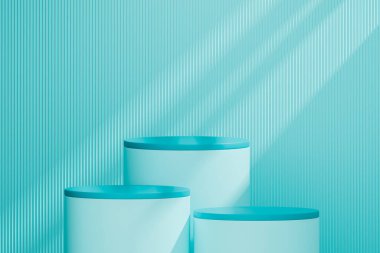 Sağlık ve sağlık ürünleri sergisi için taze minimalist aşama.