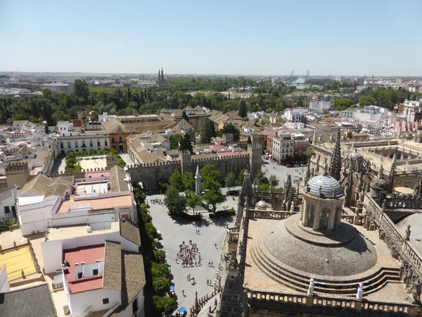 Sevilla ovanifrån, Spanien — Stockfoto