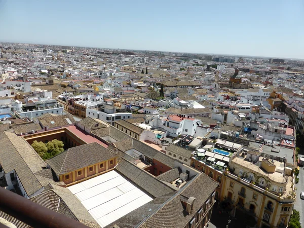 Sevilla ovanifrån, Spanien — Stockfoto