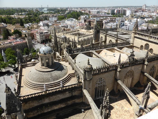 Sevilla ovanifrån, Spanien — Stockfoto