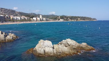 Sahil Lloret De Mar, Costa Brava, İspanya