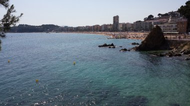 Sahil Lloret De Mar, Costa Brava, İspanya