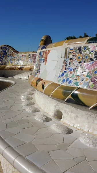 Barselona, İspanya 'da Park Guell