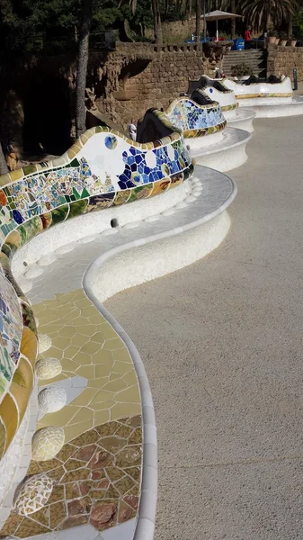 Barselona, İspanya 'da Park Guell