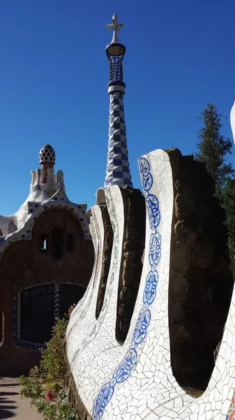 Barselona, İspanya 'da Park Guell