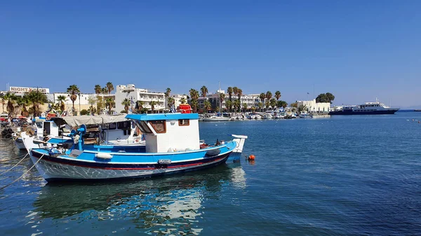 Kos Grécia Setembro 2019 Barcos Marina Centro Kos Grécia — Fotografia de Stock