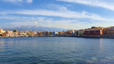 Hanya, Girit ve Yunanistan 'ın Eski Venedik Limanı.