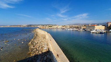 Hanya, Girit ve Yunanistan 'ın Eski Venedik Limanı.
