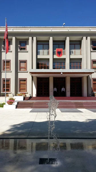 Tirana Albanie Juin 2017 Palais Présidentiel Tirana Albanie — Photo