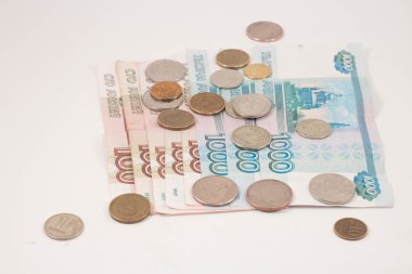 Rus Rublesi banknot ve madeni paralar