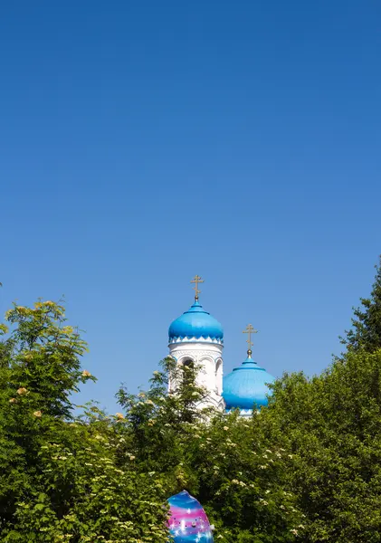 Rus Ortodoks Kilisesi binası. — Stok fotoğraf