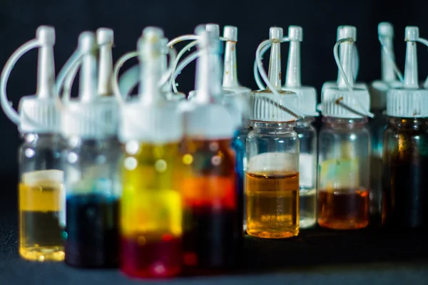 Bottles of essential oil — Stock Photo, Image