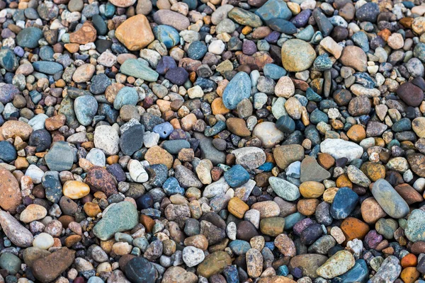 river stones close up