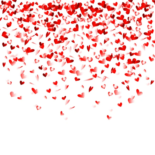 Red heart confetti background Stock Vector by ©natalya11 96298340