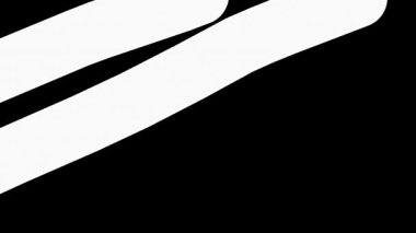 Siyah arkaplanda soyut beyaz çizgi geçişi