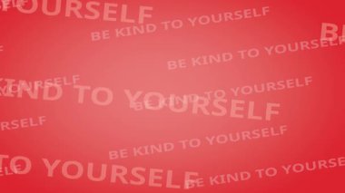 Arkaplan animasyonu 2B metin içeriyor, ardından da 