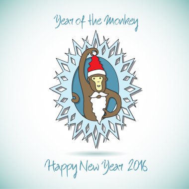 sevimli küçük maymun