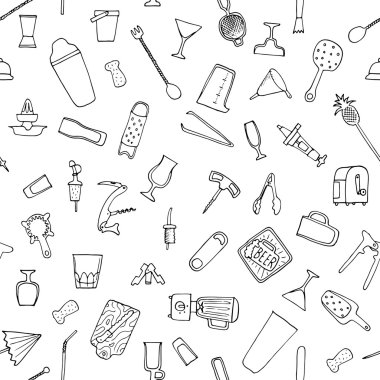 Barmen malzeme ile Seamless Modeli