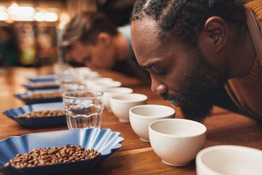 profesyonel baristas kahve tadımı