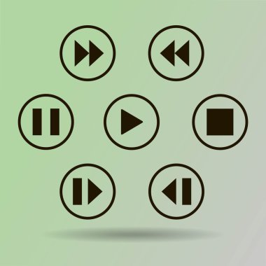 Media player kontrol düğmeleri