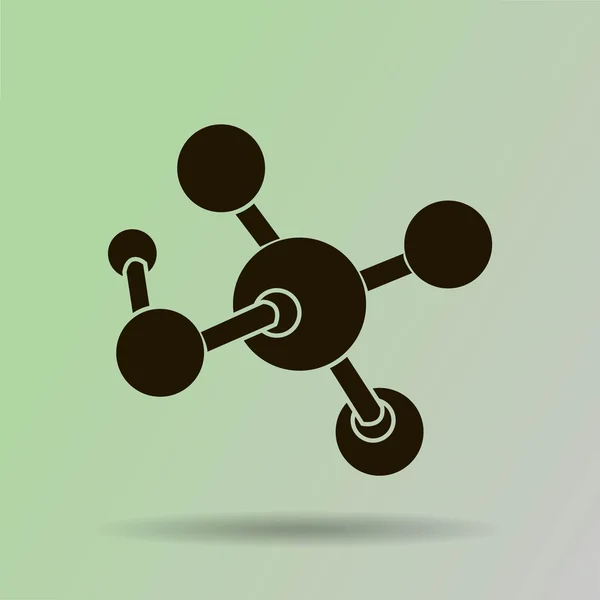 분자 디자인 아이콘 — 스톡 벡터