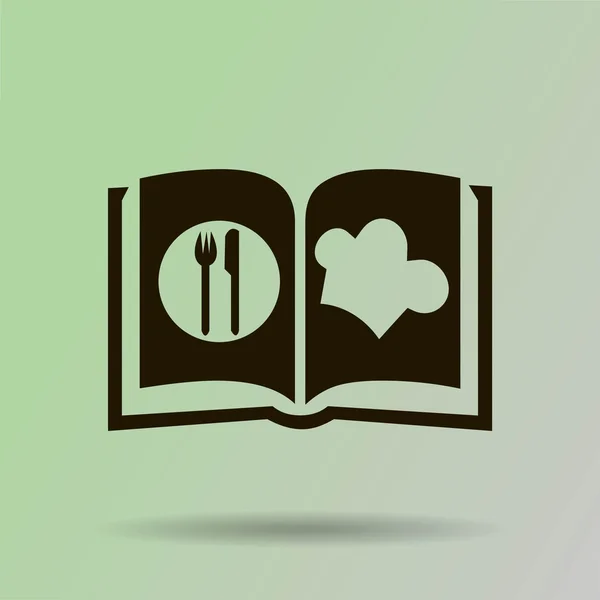 Cook book icon — Stock Vector