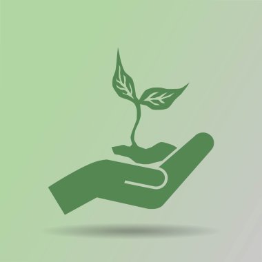 Büyüme kavramı simge arka plan 