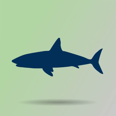 köpekbalığı simge tasarlamak 