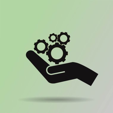 Gears'ı simgesi ile el 