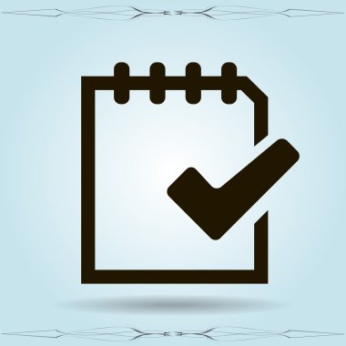 Belge vektör simgesi